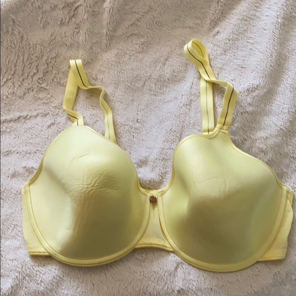 Chantelle Lightly Padded Yellow Bra